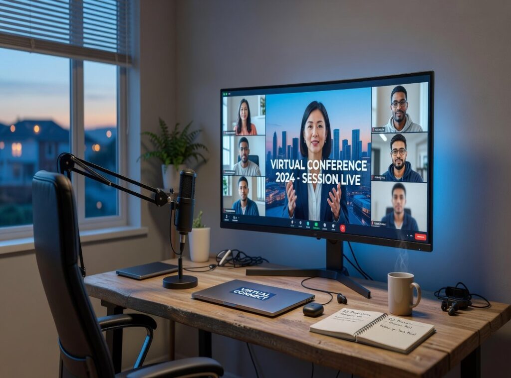 online conference setup